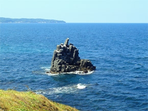 Sakyobana rock formation